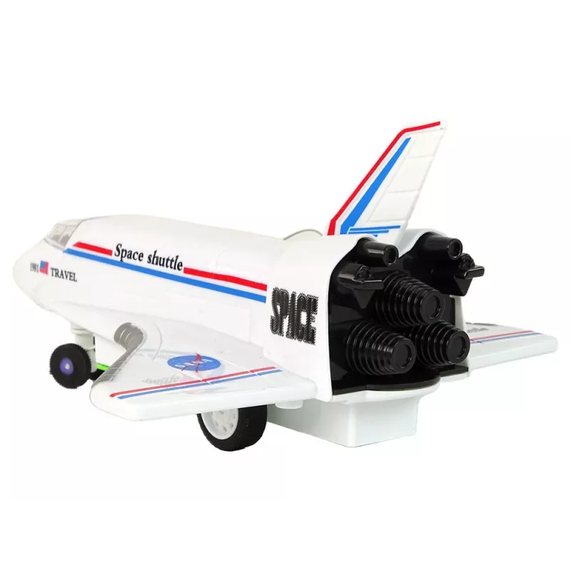 LEAN TOYS valkoinen kauko-ohjattava F-16 hävittäjä (2,4 GHz, RTF)