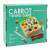LEAN TOYS puinen porkkana-kastemato-tanko-magneettipeli