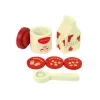 LEAN TOYS Puinen kahvinkeitinlisävaruste keittiö lapset