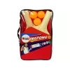 LEAN TOYS Puinen pingismaila 3 pallolla ja laukulla