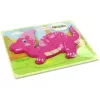 LEAN TOYS Puupalapeli dinosaurus Corythosaurus pinkki Spinosaurus violetti
