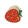 LEAN TOYS Wooden Strawberry Catch the Worm magneettipeli