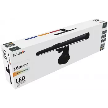 Avide LED-näyttövalo puristuskiinnityksellä 160lm USB 5W