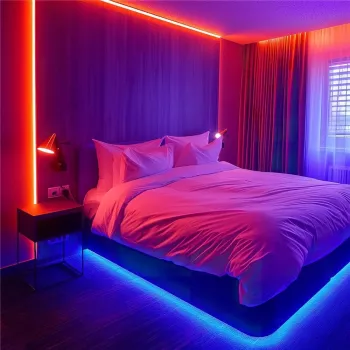 Avide LED-nauhasarja 12V 16W RGB 5m TUYA IR-kaukosäädin