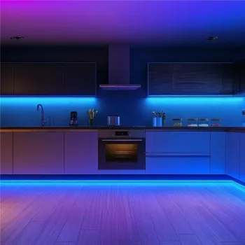 Avide LED-nauhasarja 12V 16W RGB 5m TUYA IR-kaukosäädin