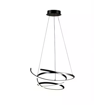 Sibiu LED-kattovalaisin, 42W, 4000K, musta