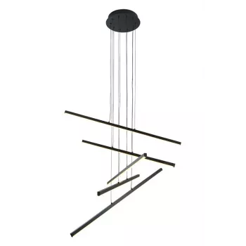 Sibiu 2023522P-BK LED-kattovalaisin, 60W, 4000K, musta