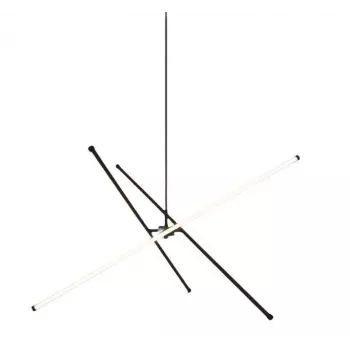 Tanger LED-riippuvalaisin, 90 cm, musta