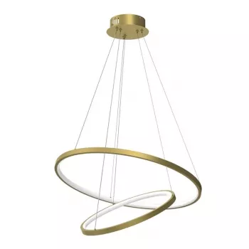 Ronday LED-kattovalaisin, 60 cm, 51W, kulta