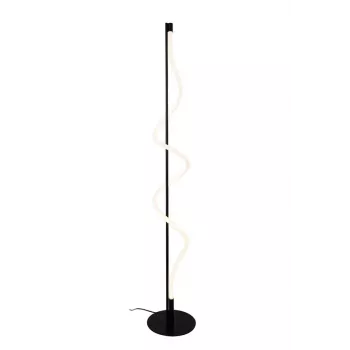Tigris lattia-LED-valaisin, 4000K, musta