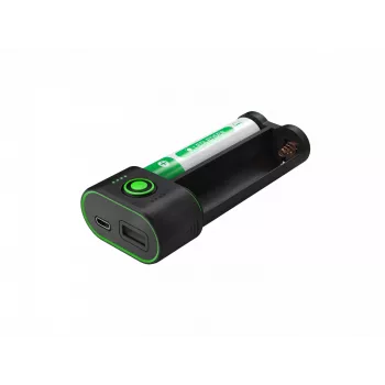 Ledlenser Flex7 6800 mAh varavirtalähde musta, vihreä