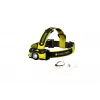 Ledlenser iH9R ladattava LED-otsalamppu, musta/keltainen, 600 lm, IP54