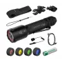 Ledlenser TAC6R Black metsästyssetti kovakotelolla