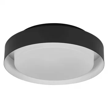 LEDVANCE PLAFOND ORBIS MADRID 2XE27 BK kattovalaisin musta
