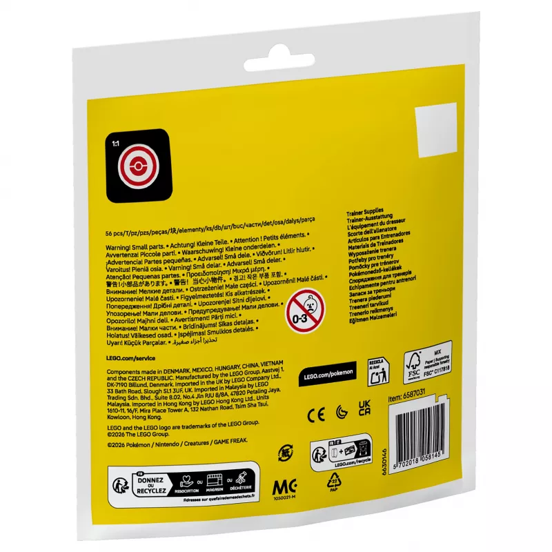 LEGO 30730 Pokémon Trainer -varustepakkaus Polybag