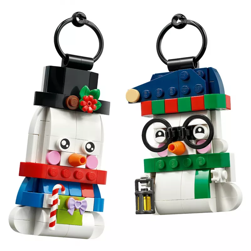 LEGO 40812 kausittaiset lumiukot joulukoristelu rakennussarja (153 osaa)