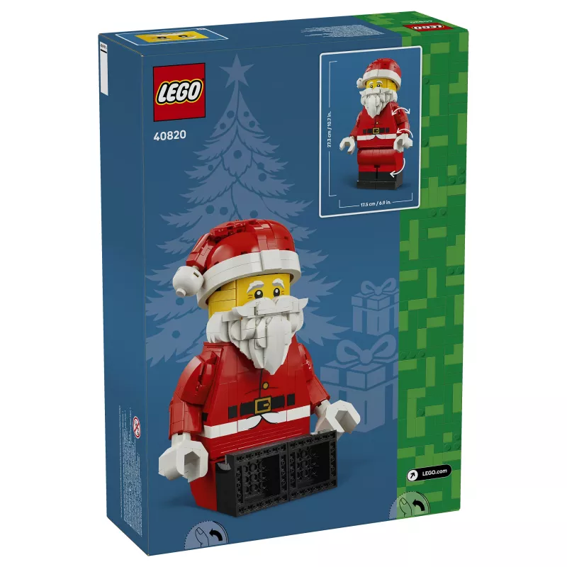 LEGO 40820 kausittainen suuri joulupukki-minihahmo