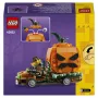 LEGO 40822 Jack-O'-Lantern Pickup Truck rakennussarja – 200 osaa, linnunpelätin-minihahmo, Halloween-koristemalli