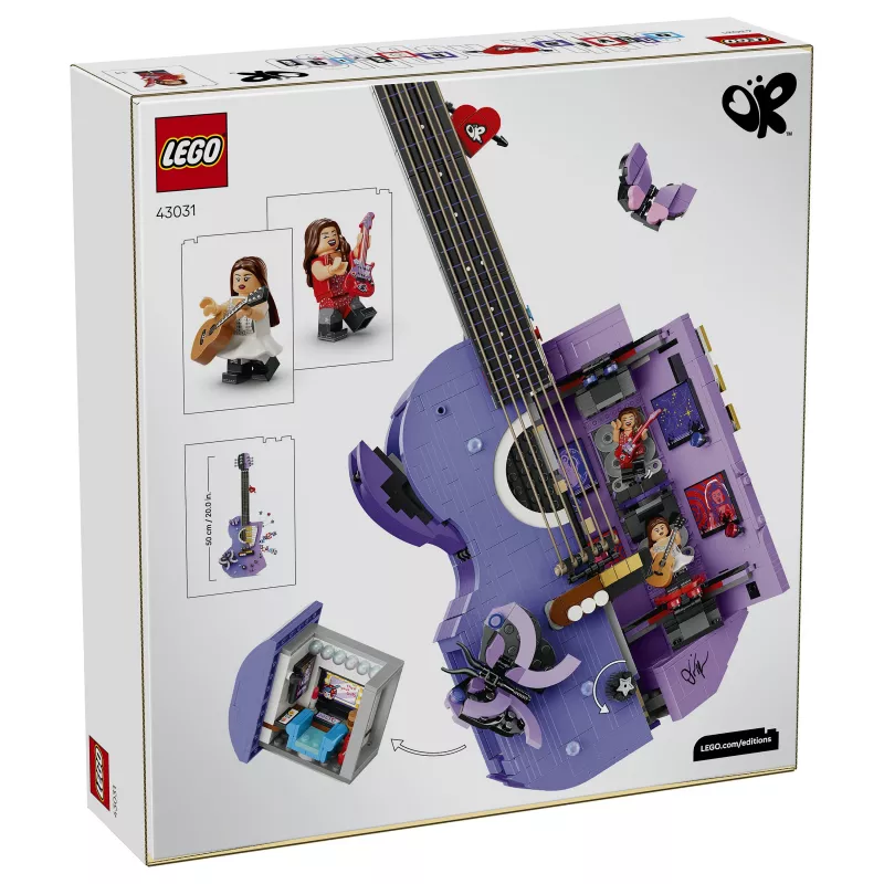 LEGO 43031 Bricks Editions musiikki Olivia Rodrigo's Dual Guitar