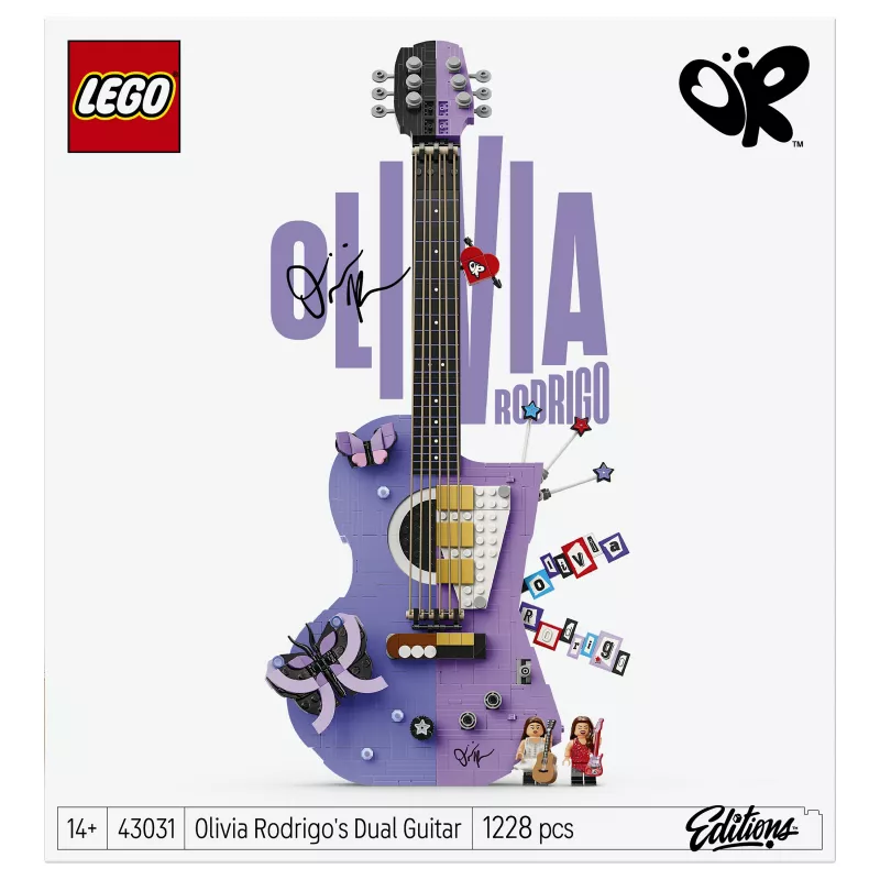 LEGO 43031 Bricks Editions musiikki Olivia Rodrigo's Dual Guitar