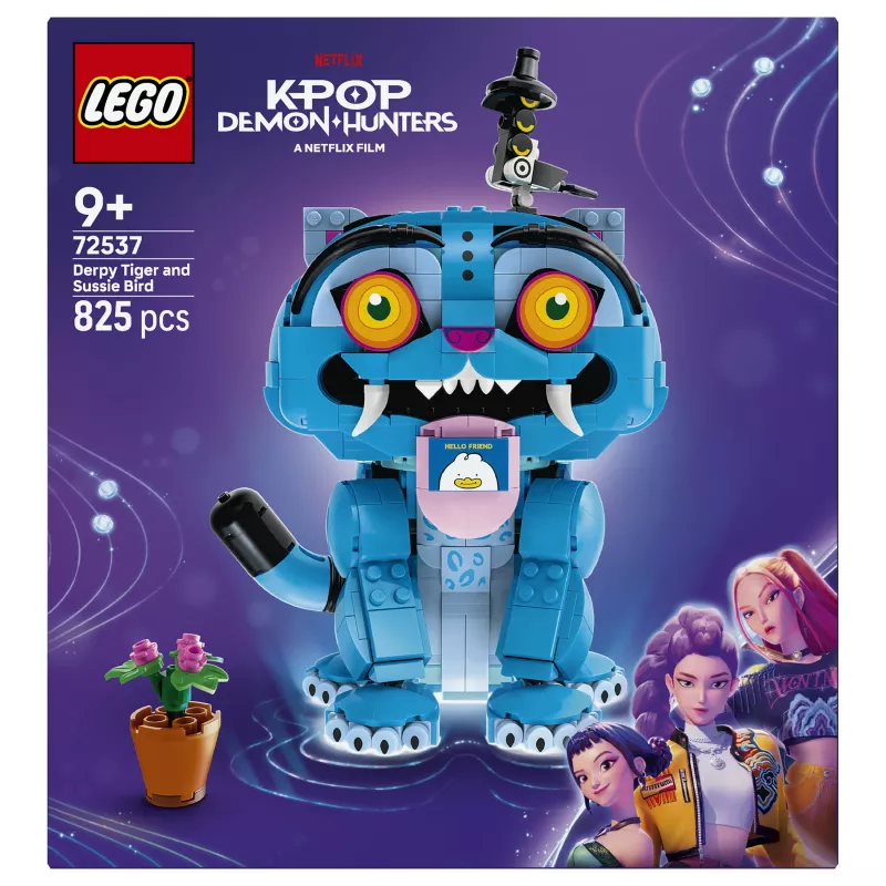 LEGO 72537 KPop Demon Hunters Derpy Tiger and Sussie Bird rakennussarja