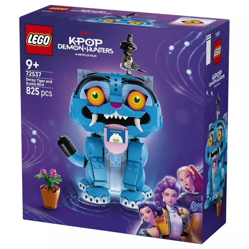 LEGO 72537 KPop Demon Hunters Derpy Tiger and Sussie Bird rakennussarja