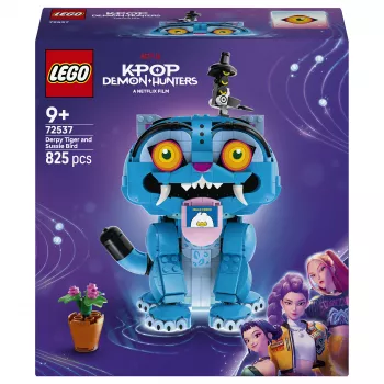 LEGO 72537 KPop Demon Hunters Derpy Tiger and Sussie Bird rakennussarja