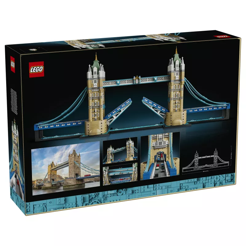 LEGO Architecture 21067 Tower Bridge rakennussarja (1176 osaa) - Lontoon maamerkki