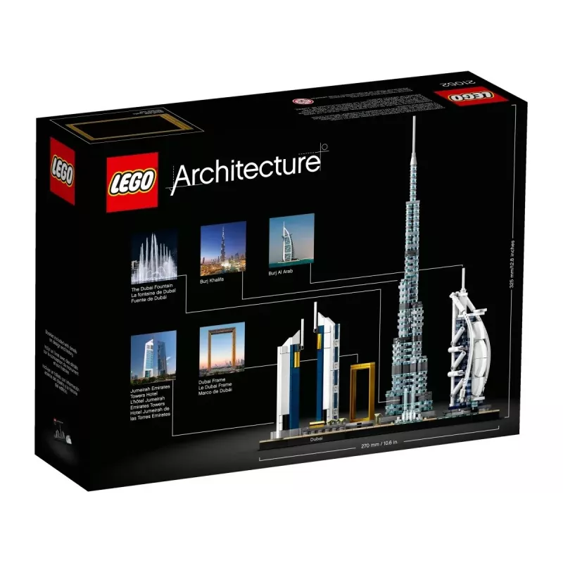 LEGO Architecture Dubai Skyline Collection 21052 rakennussarja