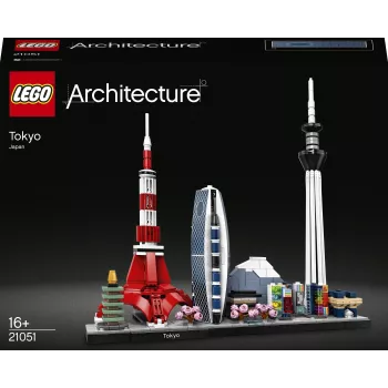 LEGO Architecture Tokyo (21051) rakennussarja, 547 osaa
