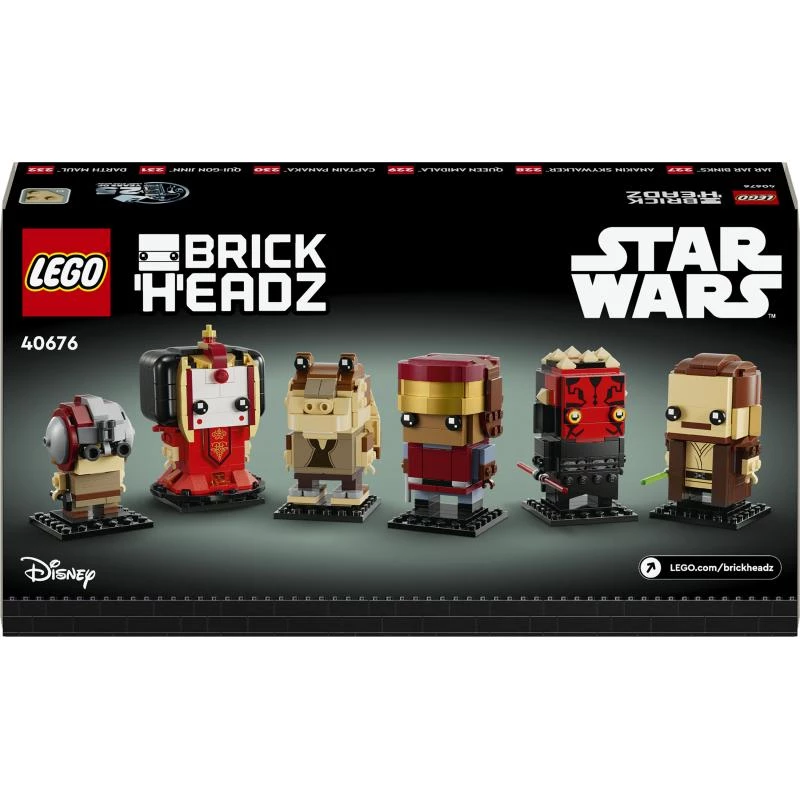 LEGO BrickHeadz Star Wars Pimeä uhka 40676