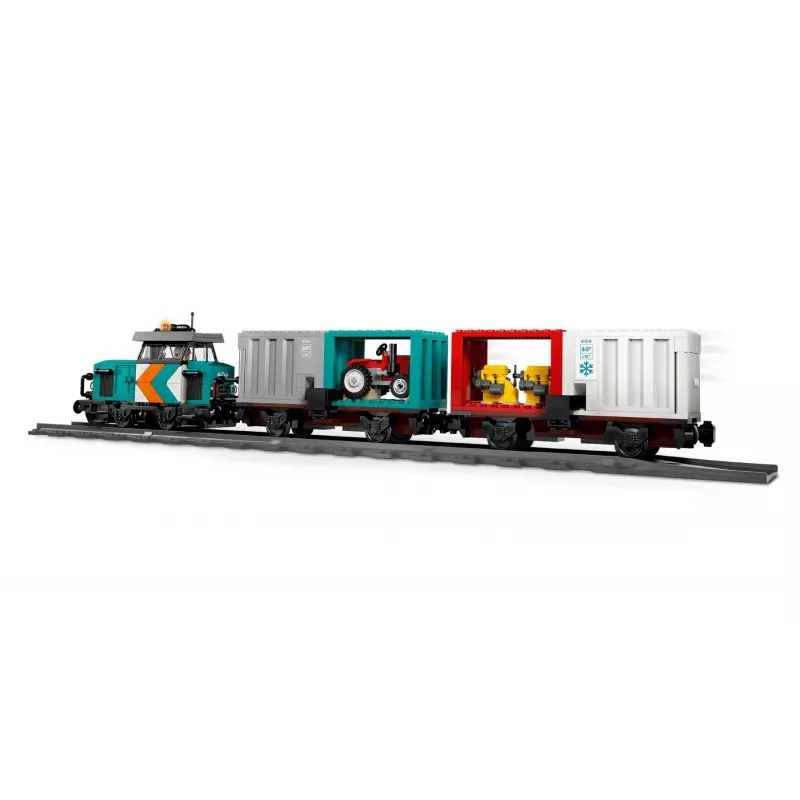 LEGO City 60509 sataman rahtijuna nosturilla ja kuorma-autolla