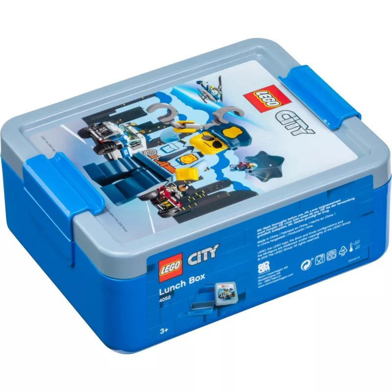 LEGO CITY Eväsrasia Sininen Polypropeeni hymiökuvilla 40521735