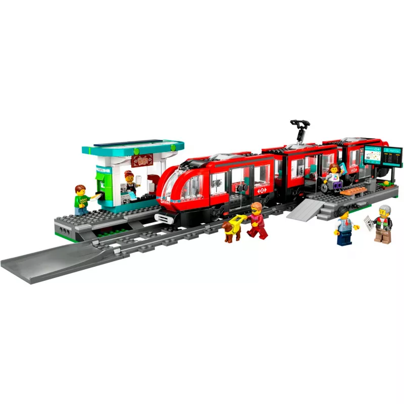 LEGO City juna-asema täysi settipaketti