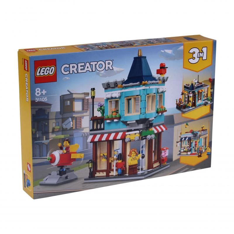 LEGO Creator 3-in-1 Townhouse Toy Store rakennussarja (31105)