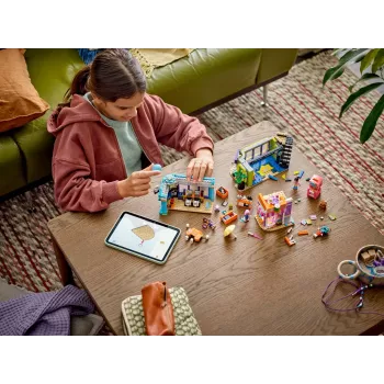 LEGO Friends 42674 sarjakuvakauppa ja pelikauppa rakennussarja