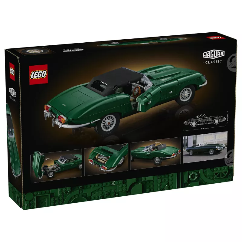 LEGO Icons 11381 Jaguar E-Type rakennussarja (1458 osaa)