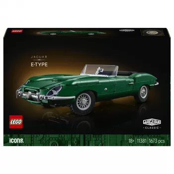 LEGO Icons 11381 Jaguar E-Type rakennussarja (1458 osaa)