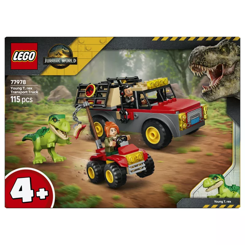 LEGO Jurassic World 77978 nuoren T. rexin kuljetusrekka rakennussarja