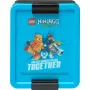 LEGO Eväsrasia Ninjago Sininen/Musta PP hymiökuvilla 1,2L
