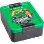 LEGO Eväsrasia Ninjago Vihreä - 1,2L elintarvikekelpoinen PP hymiökuvilla