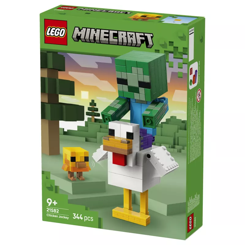 LEGO Minecraft 21582 Chicken Jockey rakennussarja