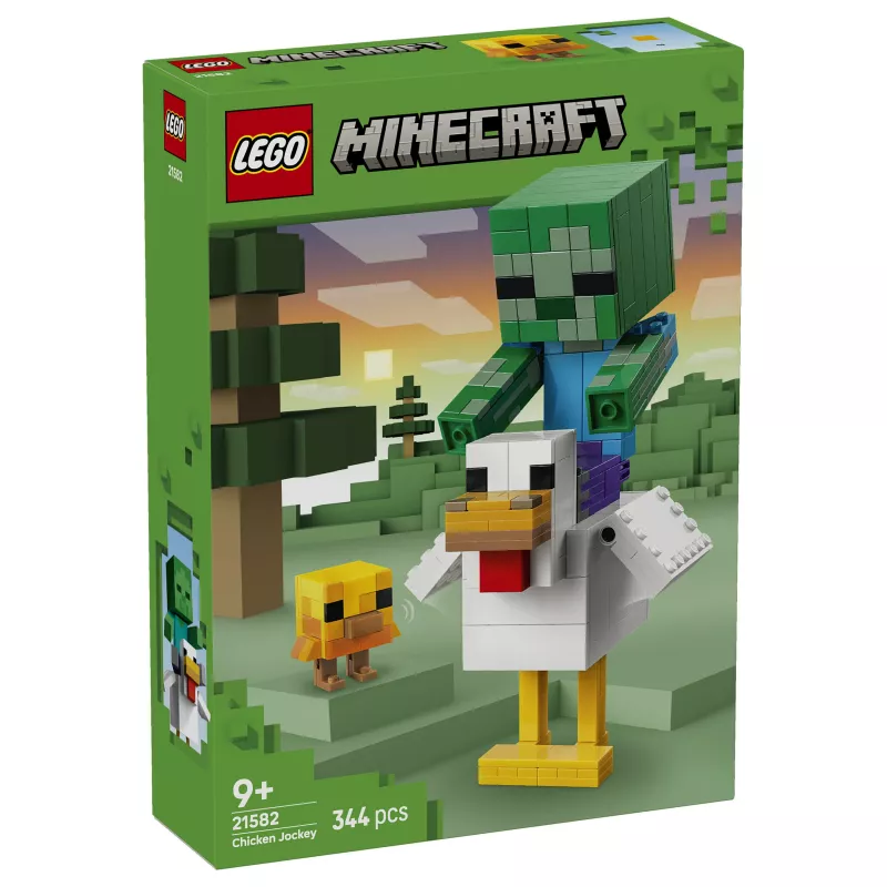 LEGO Minecraft 21582 Chicken Jockey rakennussarja