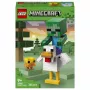 LEGO Minecraft 21582 Chicken Jockey rakennussarja