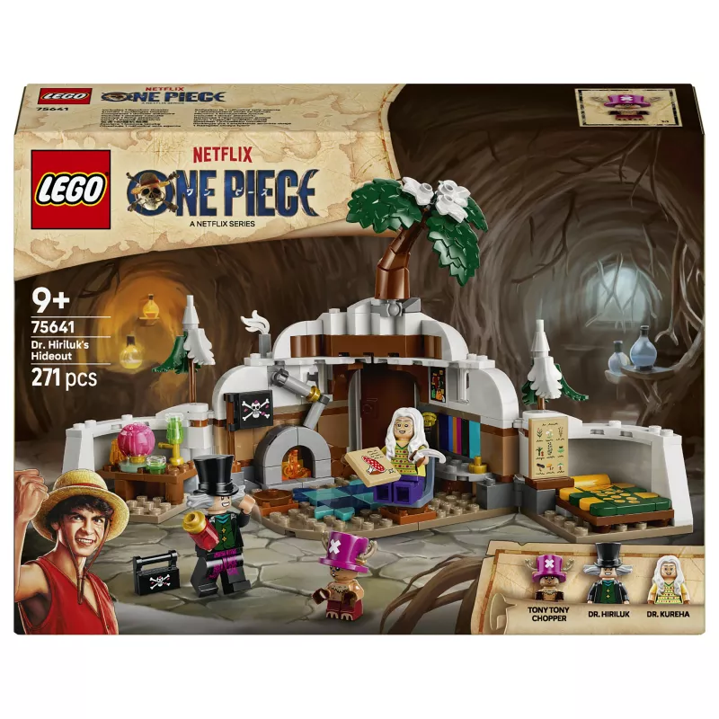 LEGO One Piece 75641 Dr. Hiluluk's Hideout rakennussarja