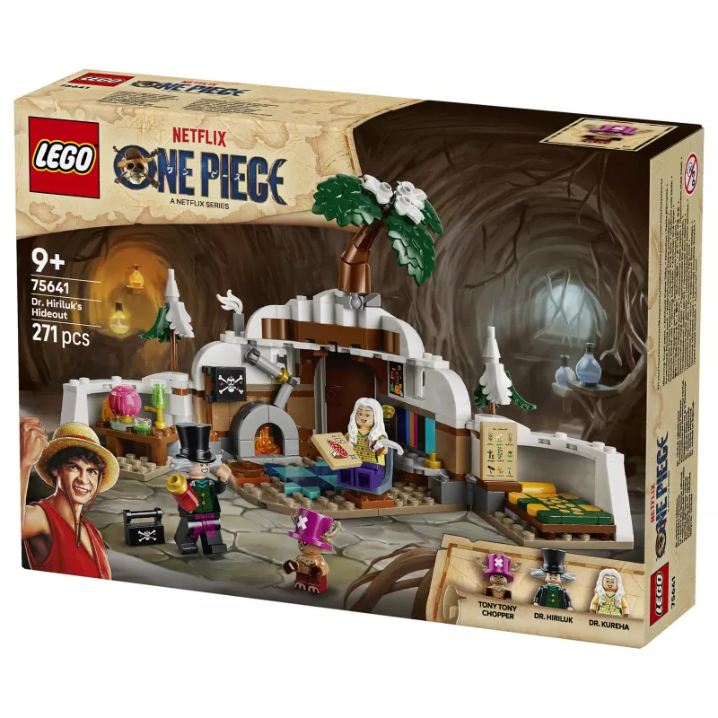 LEGO One Piece 75641 Dr. Hiluluk's Hideout rakennussarja