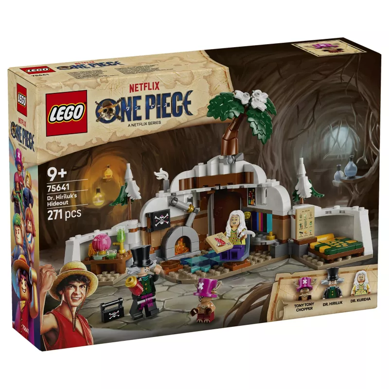 LEGO One Piece 75641 Dr. Hiluluk's Hideout rakennussarja