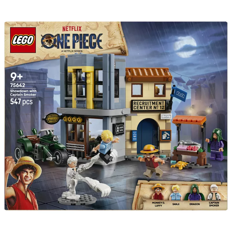 LEGO One Piece 75642 Showdown with Captain Smoker rakennussarja