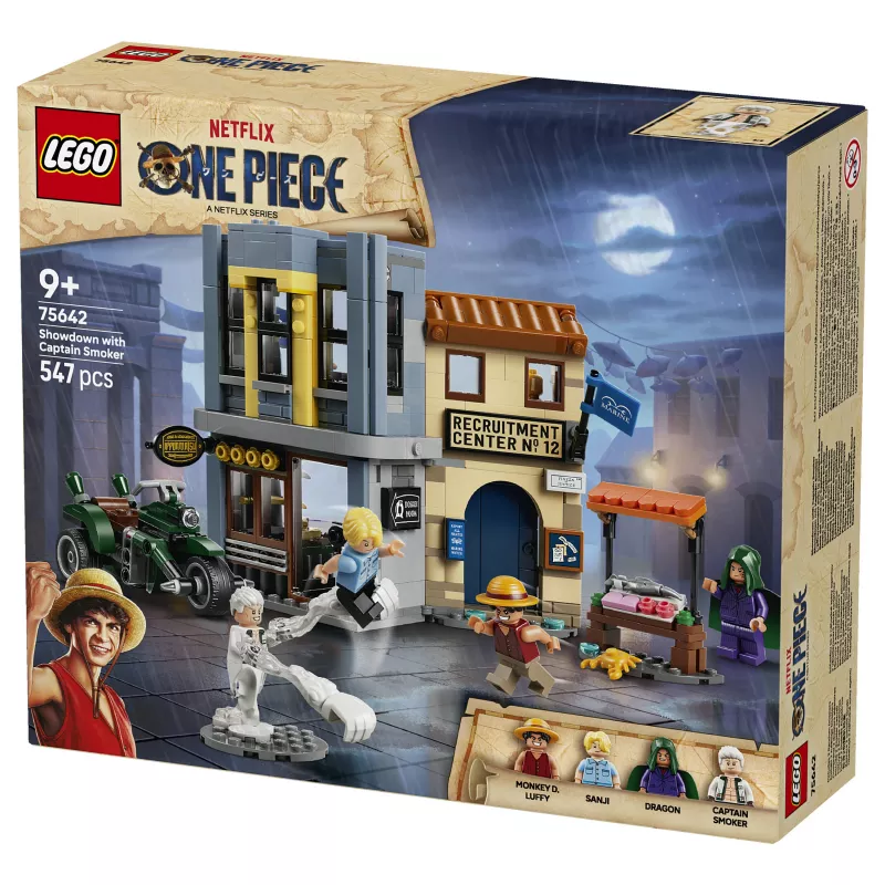 LEGO One Piece 75642 Showdown with Captain Smoker rakennussarja