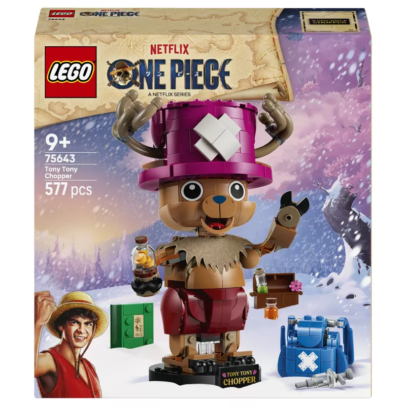 LEGO One Piece 75643 Tony Tony Chopper rakennussarja (250 osaa)